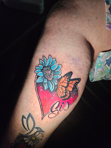 Explore 49er tattoo ideas, creative tattoo ideas in Angola, available at Hoodlum Ink