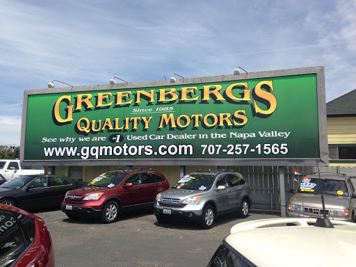Greenbergs Quality Motors Inc., 784 Soscol Ave, Napa, CA 94559, USA, 