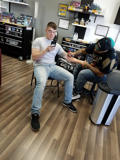 Explore shrek tattoo ideas, creative tattoo ideas in Youngstown, available at Twisted Metal Custom Body Art