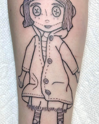 Explore white tattoo ideas, creative tattoo ideas in Amherst, available at Apothecary Tattoo