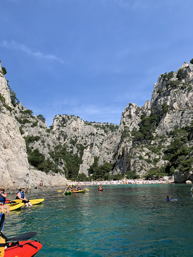 Kayak horizon calanques cassis marseille