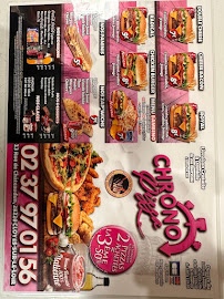 Carte du Chrono Pizza à Cloyes-les-Trois-Rivières