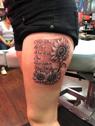 Explore persian tattoo ideas, creative tattoo ideas in Largo, available at Alchemy Tattoos and Body Piercings