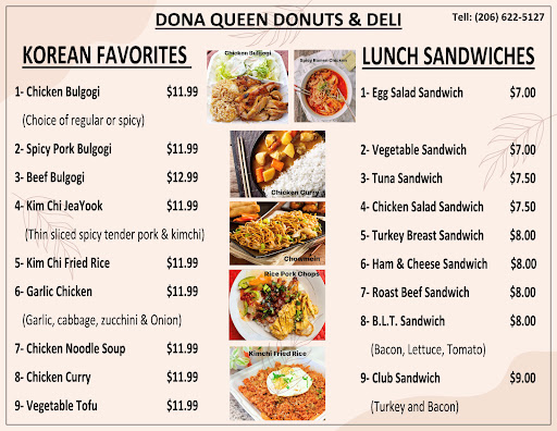 Donut Shop «Dona Queen Donut & Deli», reviews and photos, 2445 4th Ave S #114, Seattle, WA 98134, USA