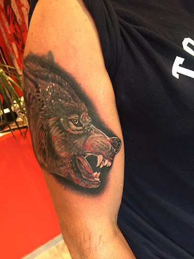 Explore tribal sleeve tattoo ideas, creative tattoo ideas in Great Falls, available at Alpha Tattoos & Piercings