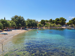 Gumonca Beach'in fotoğrafı düz bir kıyı şeridi ile birlikte