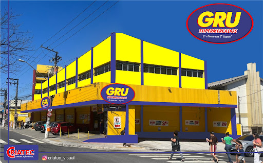 Logo da empresa - GRU Supermercados