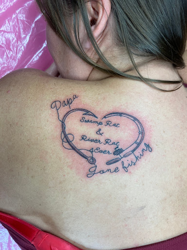 Explore emily tattoo ideas, creative tattoo ideas in Lake City, available at Crooked Spines Tattoo Studio