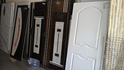 Laminated doors and hardware materials