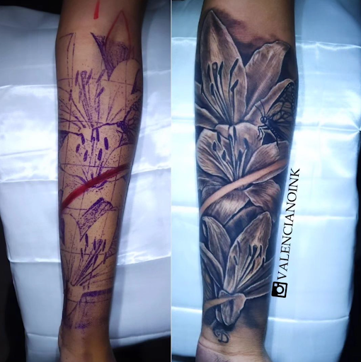 Explore kurt cobain tattoo ideas, creative tattoo ideas in San Diego, available at San Diego Tattoo Company