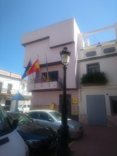 Ayuntamiento de Alcántara de Júcar. en Alcàntera de Xúquer