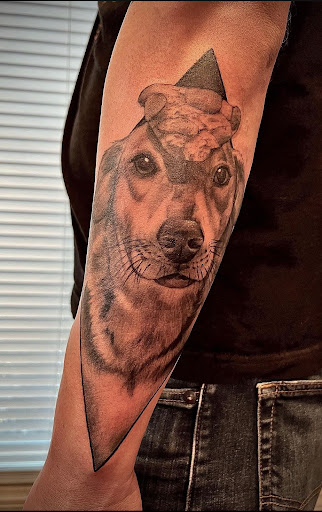 Explore falcon tattoo ideas, creative tattoo ideas in Transfer, available at Studio Antherium Tattoo