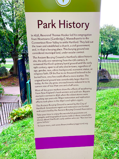 Tourist Attraction «Ancient Burying Ground», reviews and photos, 60 Gold St, Hartford, CT 06103, USA