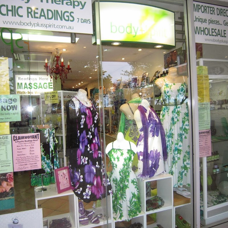 Body+Spirit New Age Store, Massage, Therapy Centre & Readings