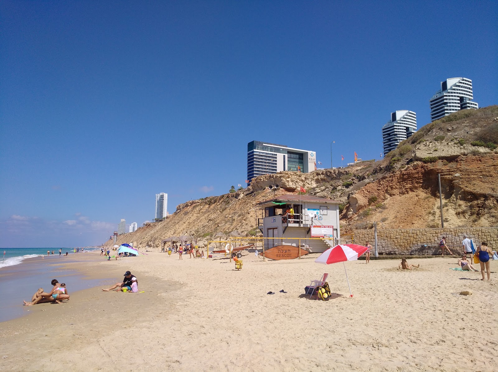 Zdjęcie Argaman beach obszar udogodnień