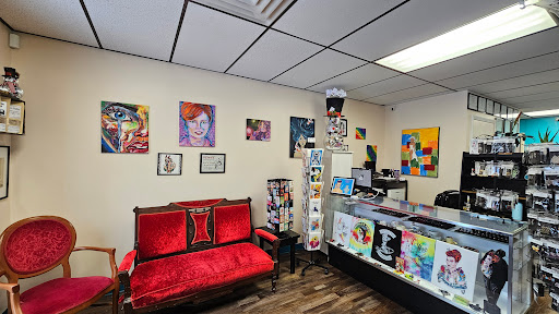 Explore cute thigh tattoo ideas, creative tattoo ideas in Traverse City, available at Pinups & Needles