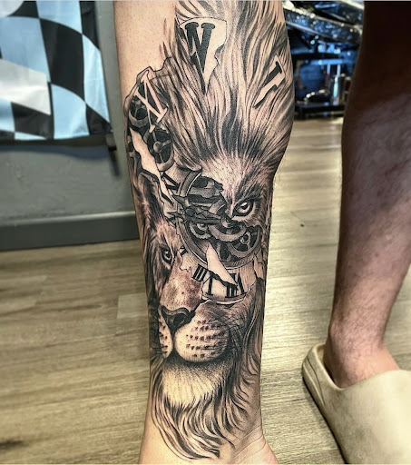 Explore butterfly memorial tattoo ideas, creative tattoo ideas in Peoria, available at Mad Tatter Kustoms