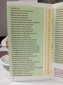 Menu / carte de Jonny à Martina Franca