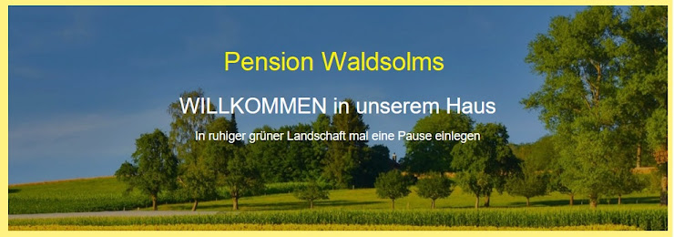 Photos du propriétaire Gasthaus/Pension Pension Waldsolms 35647 Waldsolms