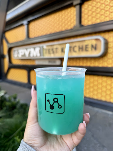 Blue Hurricane ($18). Pym Tasting Lab shares space with Pym Test Kitchen.
