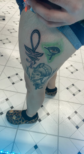 Explore bicep tattoo ideas, creative tattoo ideas in El Paso, available at R&R tattoo and piercing studio