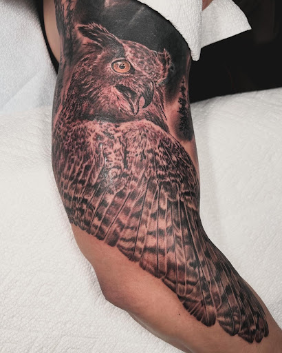 Explore small forearm tattoo ideas, creative tattoo ideas in Leesburg, available at The Body Gallery