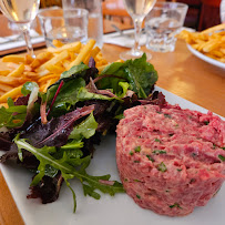 Steak tartare du Restaurant français Lou Cantou à Paris - n°5