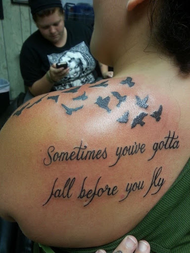 Explore outer thigh tattoo ideas, creative tattoo ideas in Brunswick, available at Street Life Tattoos