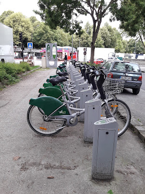 Station de vélo libre service Vélam à Amiens