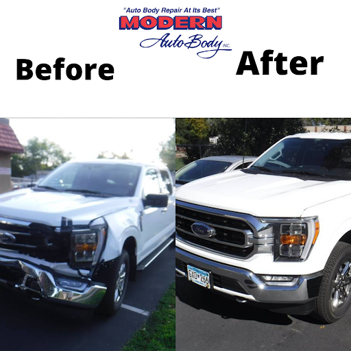 Auto Body Shop «Modern Auto Body», reviews and photos, 2240 85th Ave N, Minneapolis, MN 55444, USA