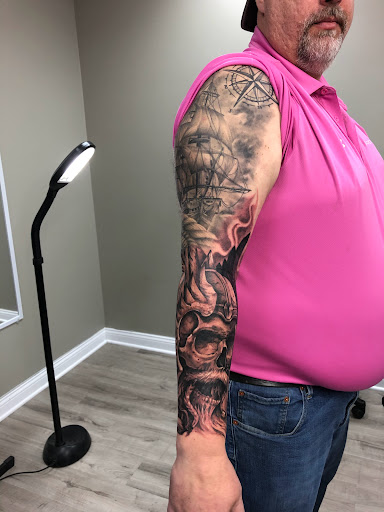 Find tattoo ideas clocks for your next unique tattoo in Kenosha at Kenosha Tattoo Company