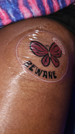 Explore leg tattoo ideas, creative tattoo ideas in Jersey City, available at 7 Souls Tattoo & Body Piercing