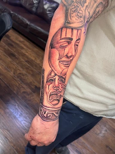 Explore calming tattoo ideas, creative tattoo ideas in Roanoke, available at Saint Cecilias Art Studio