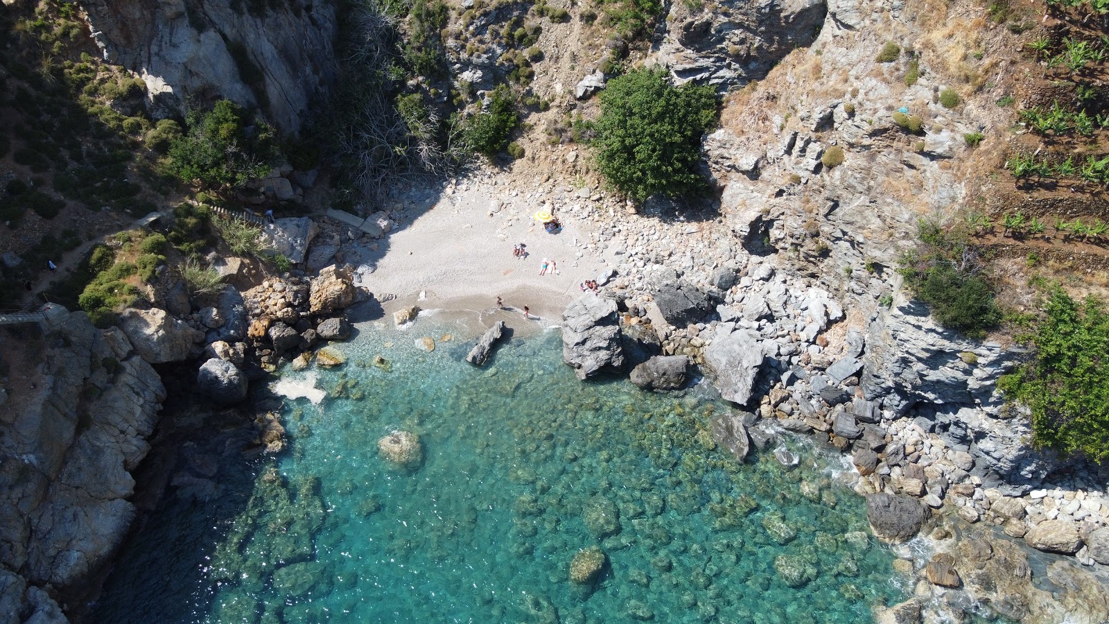 Foto von Gazipasa beach mit kleine bucht