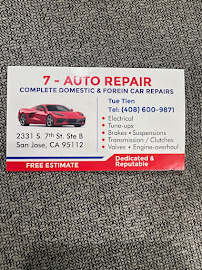 7 - Auto Repair