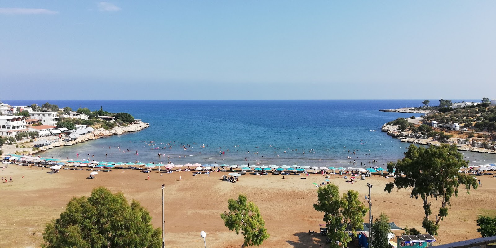 Photo of Akkum beach with turquoise pure water surface