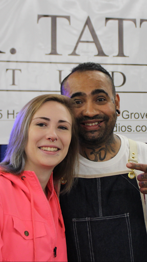 Explore memorial portrait tattoo ideas, creative tattoo ideas in Garden Grove, available at Dr. Tattoo Studio