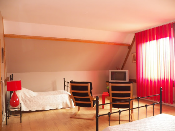 Chambres Chambre d'hôtes Chambre d'Hotes Les Coquelicots 76770 Houppeville