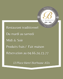 Photos du propriétaire du Le Barbusse, restaurant Alès à Alès - n°3
