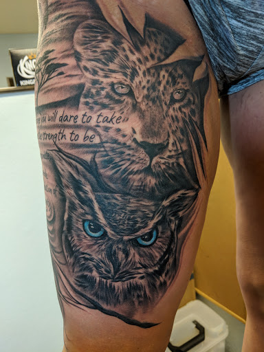 Explore tattoo pattern tom and jerry hood tattoos ideas, creative tattoo ideas in Elko, available at Iron Anchor Tattoo