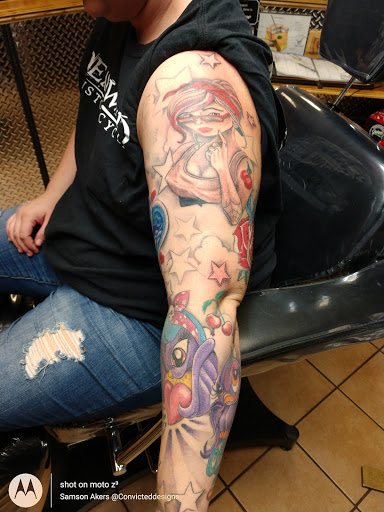 Explore catfish tattoo ideas, creative tattoo ideas in Rapid City, available at Convicted Designs Tattoo & Piercing