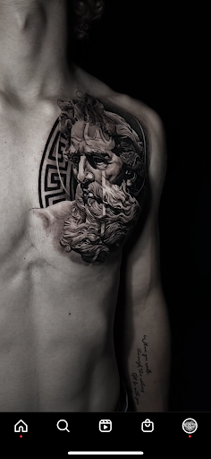 Explore cross cover up tattoo ideas, creative tattoo ideas in Hollywood, available at Sacred Eye Tattoos