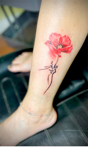 Explore small rose tattoo ideas, creative tattoo ideas in Garden Grove, available at Anna Hang Tattoo