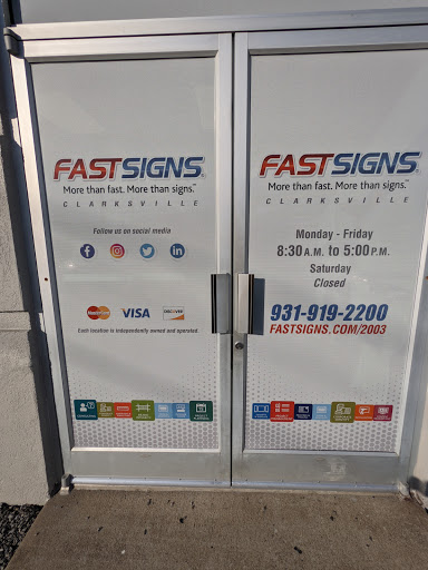 Sign Shop «FASTSIGNS», reviews and photos, 2141 Wilma Rudolph Blvd H, Clarksville, TN 37040, USA