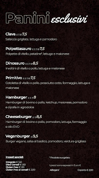 Antenati à Messina menu