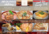 Restaurant Air du Pays à Lyon carte