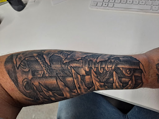 Explore gap filler tattoo filler ideas, creative tattoo ideas in Monroe, available at The House of Ink