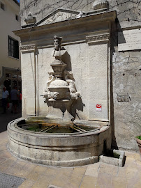 Fontaine Nostradamus du Restaurant Maison Marshall à Saint-Rémy-de-Provence - n°5