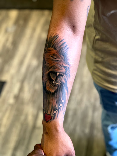 Explore infinity couple tattoo ideas, creative tattoo ideas in Goose Creek, available at Red Kirin Tattoo