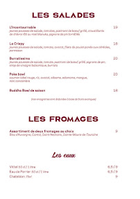 Restaurant Le Raspail à Paris (le menu)